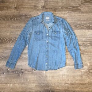 Pull & Bear Western Denim Shirt
